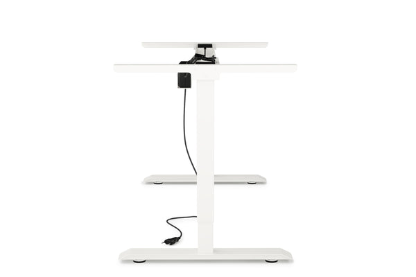 Struttura del tavolo scrivania in piedi bianca 160 cm