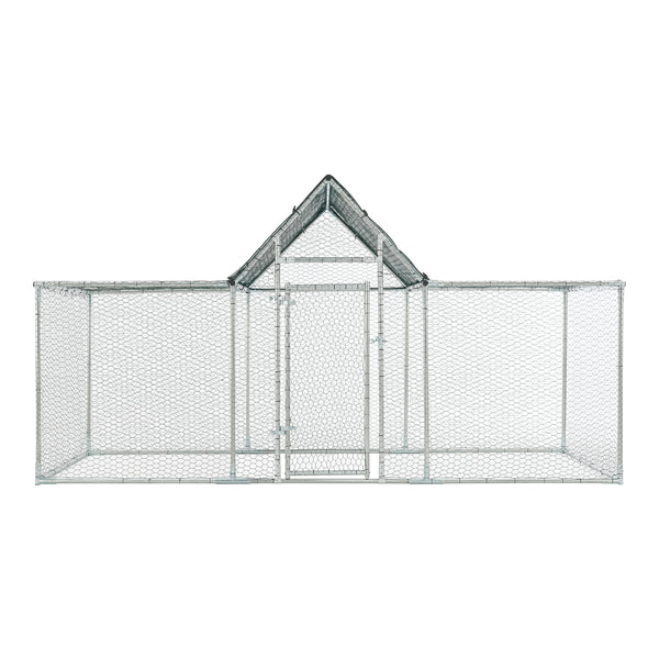 Freilaufgehege Arguin mit Überdachung 300x100x100-150cm