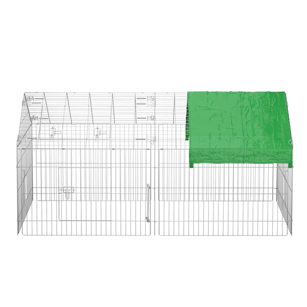 Freilaufgehege Kaninchen 220 x 103 x 103 cm