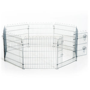Freilaufgehege Welpenauslauf Kaninchengehege 63x60cm
