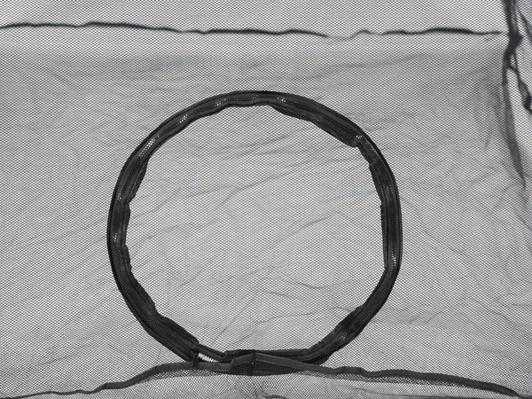 Freilaufgehege für Katzen 180 x 150 x 115 cm schwarz