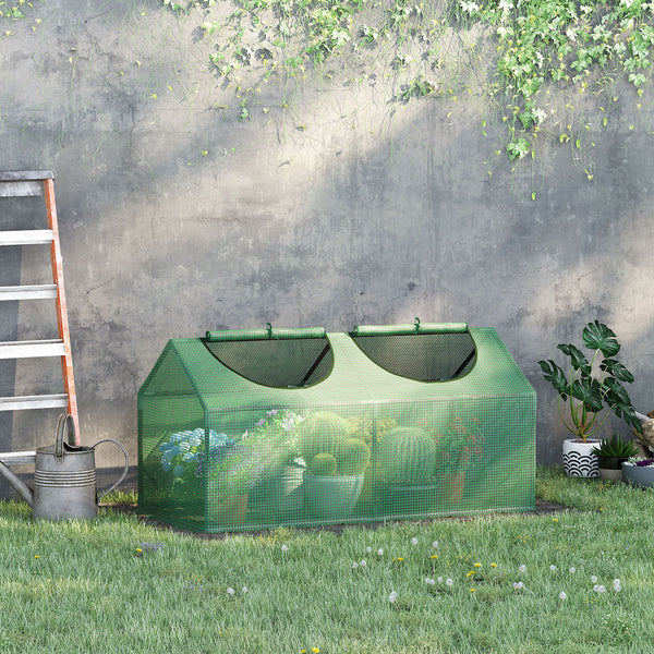 Frühbeet Gewächshaus 120x60x60cm