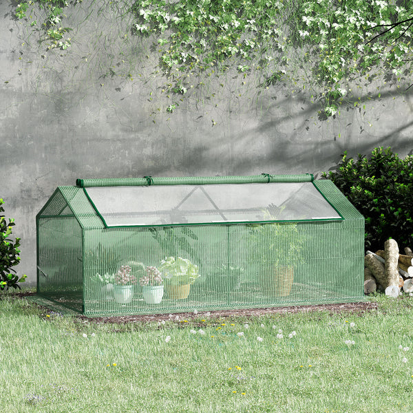 Frühbeet Gewächshaus 120x60x60cm
