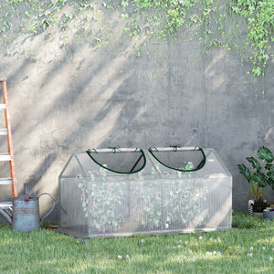 Frühbeet Gewächshaus 120x60x60cm
