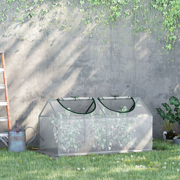 Frühbeet Gewächshaus 120x60x60cm