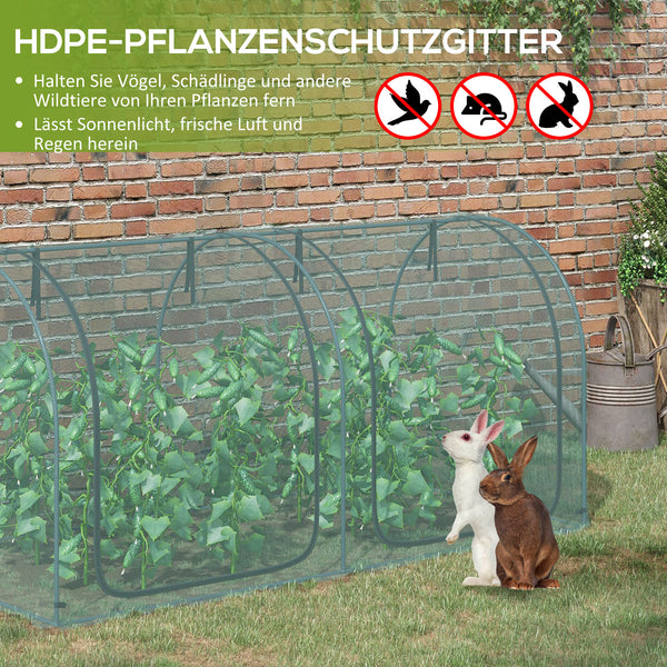 Frühbeet Gewächshaus 2.49x1.2x1.2m