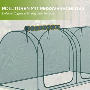 Frühbeet Gewächshaus 2.49x1.2x1.2m