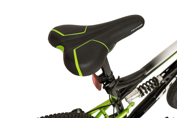 TOTEM vollgefedertes MTB, schwarz/grün - Rahmen: 46cm