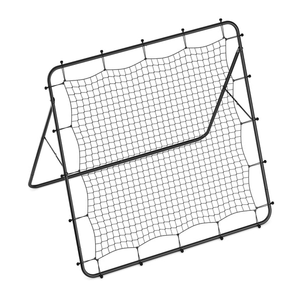 Rebounder Fussball verstellbar 150 x 150 cm schwarz