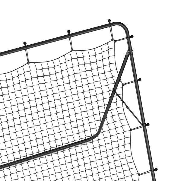Rebounder Fussball verstellbar 150 x 150 cm schwarz