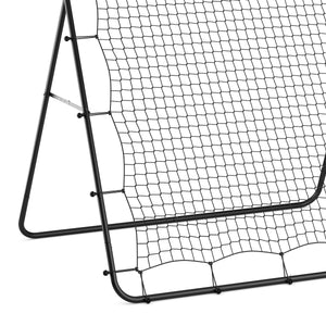 Rebounder Fussball verstellbar 150 x 150 cm schwarz