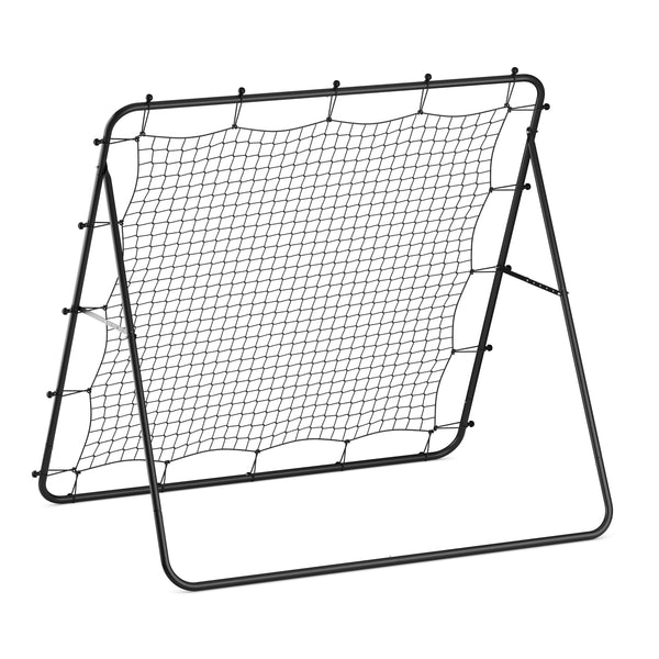 Rebounder Fussball verstellbar 150 x 150 cm schwarz