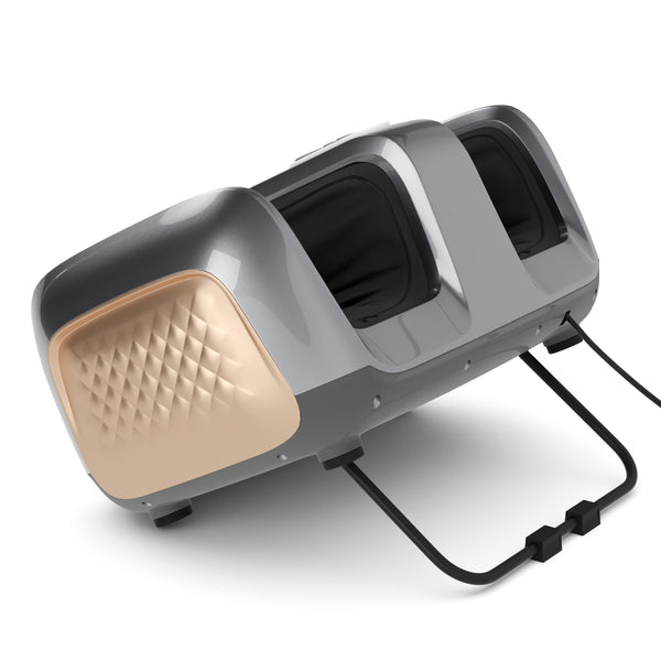 Fussmassagegerät mit Wärmefunktion grau/beige