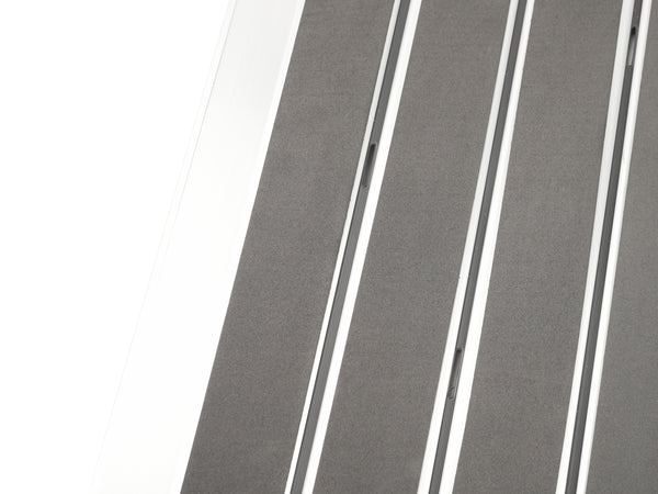 Fussmatte Aluminium 60 x 40 cm silber/grau