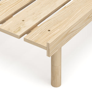Futonbett Holzbett KIOTO 90 x 200 cm