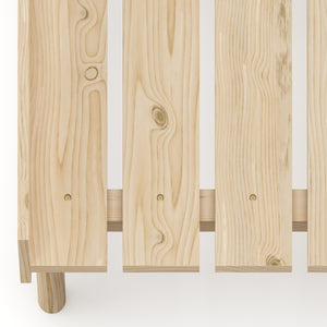 Futonbett Holzbett KIOTO 90 x 200 cm