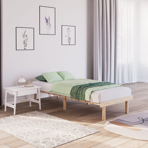Futonbett Holzbett KIOTO 90 x 200 cm