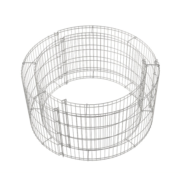 Gabione rund 81 x 67 x 40 cm