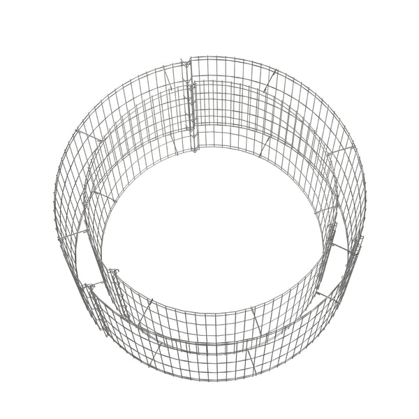 Gabione rund 81 x 67 x 40 cm