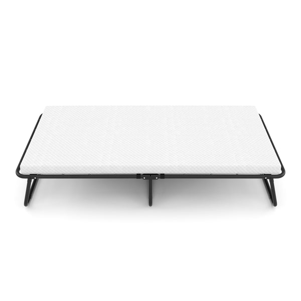 Gästebett faltbar mit Matratze 90 x 200 cm