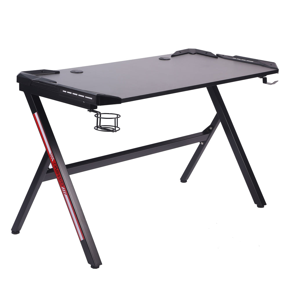 Bureau gaming LED RGB 120 x 60 cm