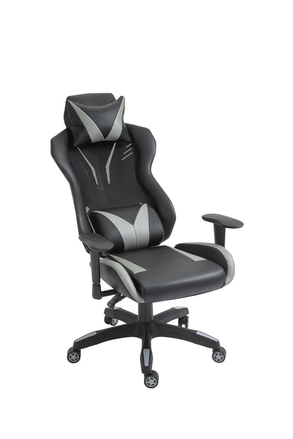 Gaming chair, office chair, black/grey