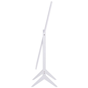 Ganzkörperspiegel Spiegel mit Standfuss 47x46x148 cm weiss