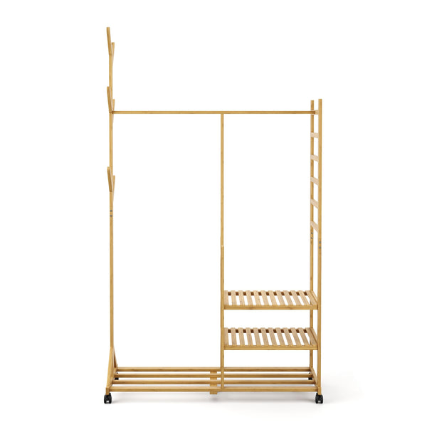 BERNO natural bamboo wardrobe