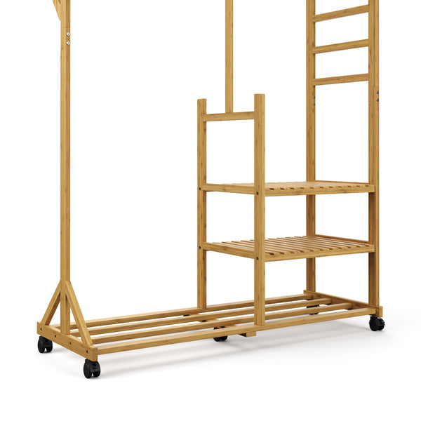 BERNO natural bamboo wardrobe