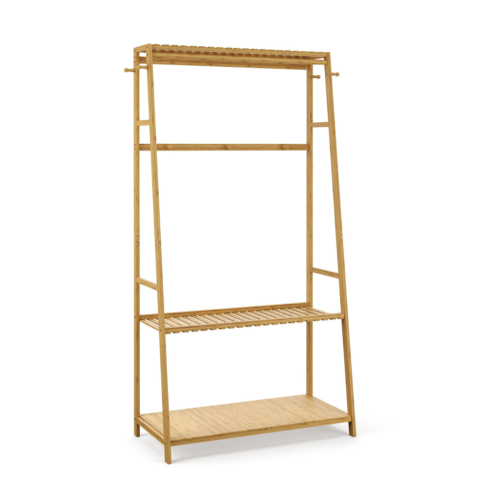 Garderobe Bambus CURT natur