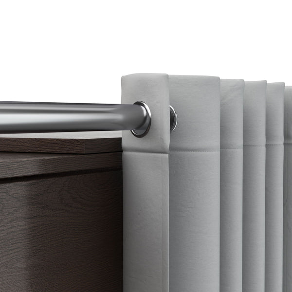 Garderobe Kleiderschrank GUEST braun