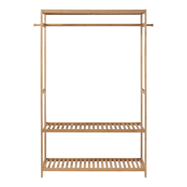 Porte-manteau en bambou 165 x 100 x 35 cm