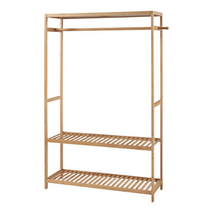 Porte-manteau en bambou 165 x 100 x 35 cm
