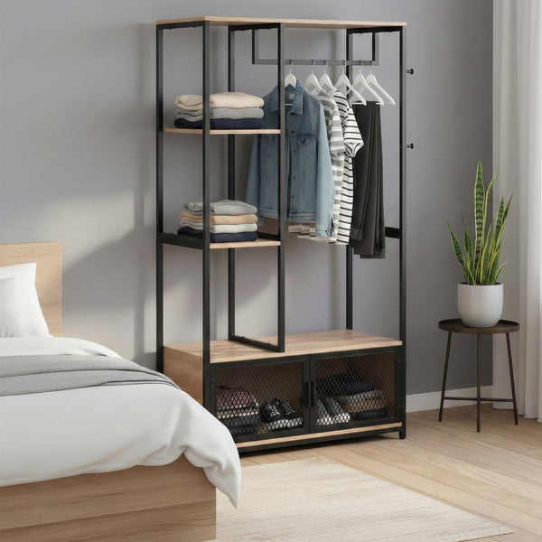 Garderobe Kleiderständer LORE 90 x 166 cm