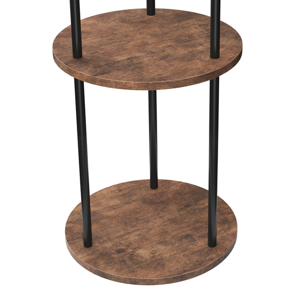 Garderobe Kleiderständer Vintage BONITA rund 40 x 175 cm
