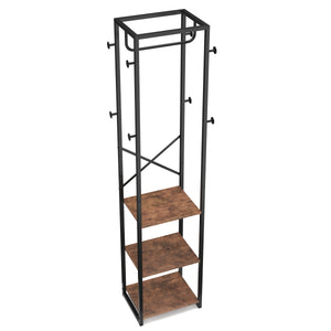 Garderobe Kleiderständer Vintage BONITA 40 x 180 cm