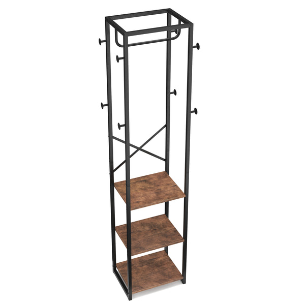 Garderobe Kleiderständer Vintage BONITA 40 x 180 cm