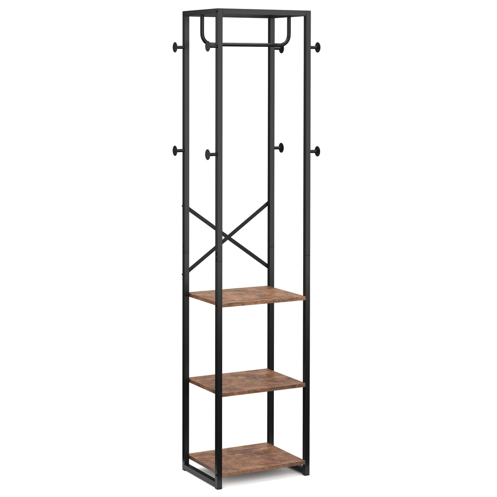 Garderobe Kleiderständer Vintage BONITA 40 x 180 cm