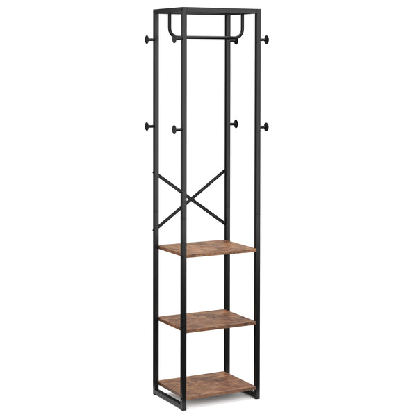 Garderobe Kleiderständer Vintage BONITA 40 x 180 cm