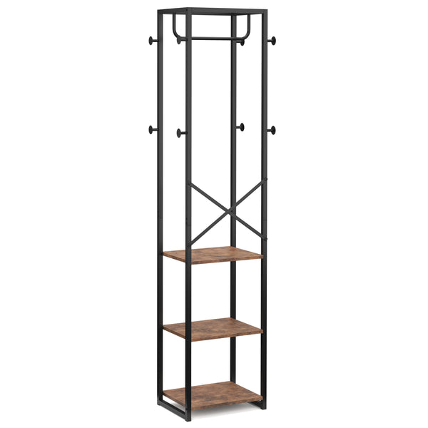 Garderobe Kleiderständer Vintage BONITA 40 x 180 cm