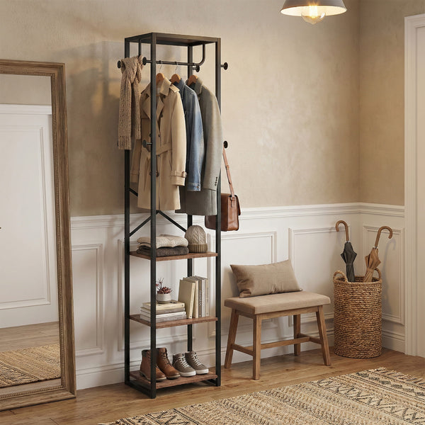 Garderobe Kleiderständer Vintage BONITA 40 x 180 cm