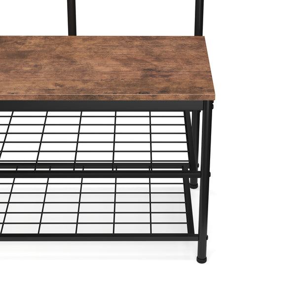Garderobe Schuhregal Vintage BONITA 100 x 182 cm