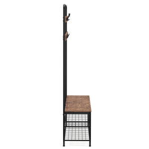 Garderobe Schuhregal Vintage BONITA 100 x 182 cm