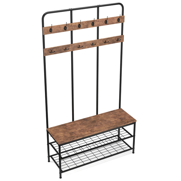Garderobe Schuhregal Vintage BONITA 100 x 182 cm