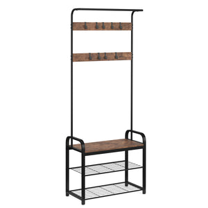 Garderobe Schuhregal Vintage BONITA 72 x 183 cm
