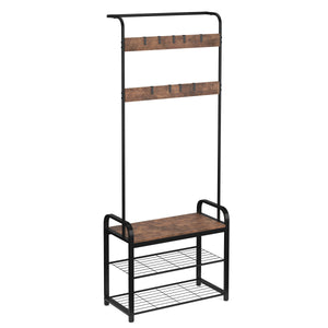 Garderobe Schuhregal Vintage BONITA 72 x 183 cm