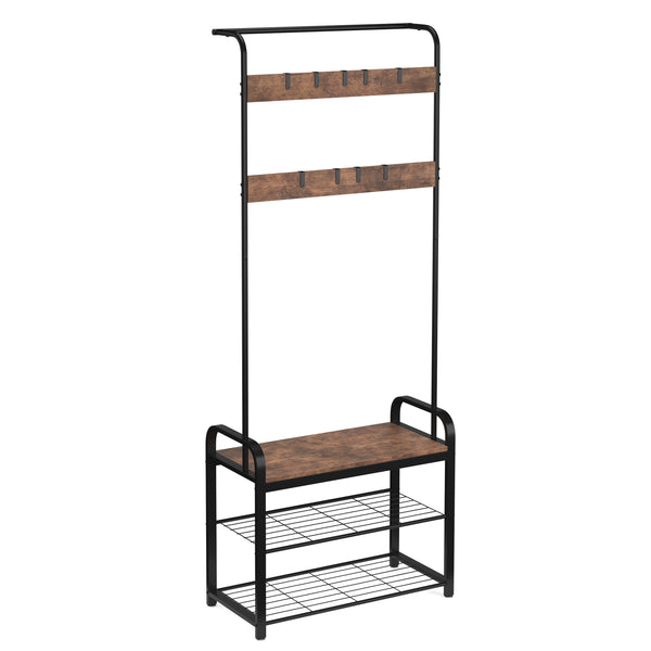 Garderobe Schuhregal Vintage BONITA 72 x 183 cm