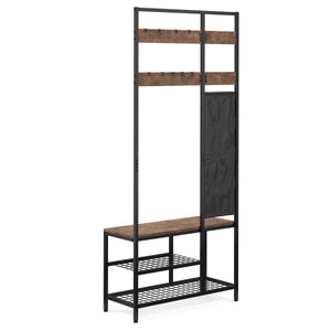 Garderobe Schuhregal Vintage BONITA 80 x 180 cm