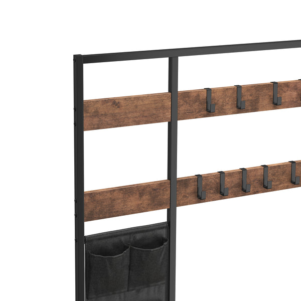 Garderobe Schuhregal Vintage BONITA 80 x 180 cm