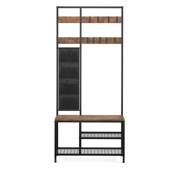 Garderobe Schuhregal Vintage BONITA 80 x 180 cm